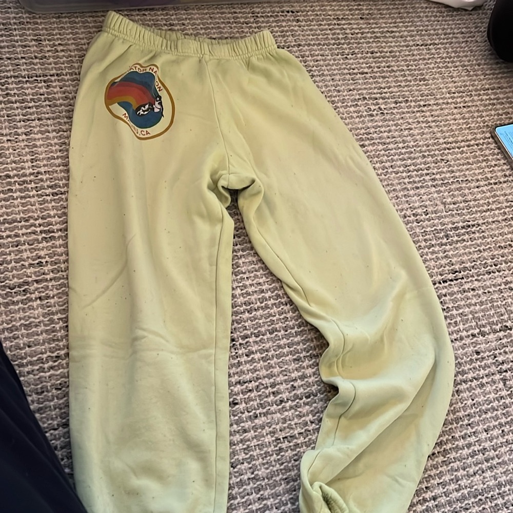 Yellow aviator nation sweats